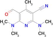 2,6-Bis(dimethylamino)-5-formyl-4-methylnicotinonitrile