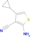 2-Amino-4-cyclopropylthiophene-3-carbonitrile