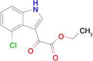 Ethyl 2-(4-chloro-1H-indol-3-yl)-2-oxoacetate