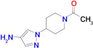 1-(4-(4-Amino-1H-pyrazol-1-yl)piperidin-1-yl)ethan-1-one