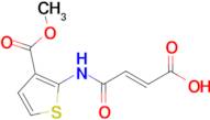 (E)-4-((3-(methoxycarbonyl)thiophen-2-yl)amino)-4-oxobut-2-enoic acid