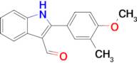 2-(4-Methoxy-3-methylphenyl)-1H-indole-3-carbaldehyde