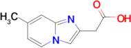 2-(7-Methylimidazo[1,2-a]pyridin-2-yl)acetic acid