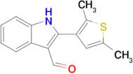 2-(2,5-Dimethylthiophen-3-yl)-1H-indole-3-carbaldehyde
