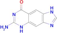 6-amino-1,5-dihydro-8H-imidazo[4,5-g]quinazolin-8-one