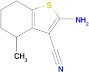 2-Amino-4-methyl-4,5,6,7-tetrahydrobenzo[b]thiophene-3-carbonitrile