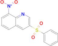 8-Nitro-3-(phenylsulfonyl)quinoline