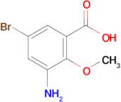 3-Amino-5-bromo-2-methoxybenzoic acid