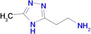 2-(5-methyl-4H-1,2,4-triazol-3-yl)ethan-1-amine