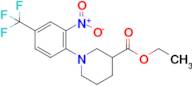 Ethyl 1-(2-nitro-4-(trifluoromethyl)phenyl)piperidine-3-carboxylate