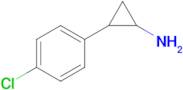 2-(4-Chlorophenyl)cyclopropan-1-amine