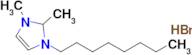 1,2-Dimethyl-3-octyl-2,3-dihydro-1H-imidazole hydrobromide