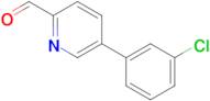 5-(3-Chlorophenyl)picolinaldehyde