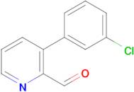 3-(3-Chlorophenyl)picolinaldehyde