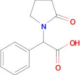 2-(2-Oxopyrrolidin-1-yl)-2-phenylacetic acid