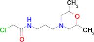 2-Chloro-N-(3-(2,6-dimethylmorpholino)propyl)acetamide