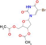 (3-Acetoxy-5-(5-bromo-2,4-dioxo-3,4-dihydropyrimidin-1(2H)-yl)tetrahydrofuran-2-yl)methyl acetate