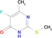 5-fluoro-6-methyl-2-(methylsulfanyl)-3,4-dihydropyrimidin-4-one