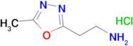 2-(5-Methyl-1,3,4-oxadiazol-2-yl)ethan-1-amine hydrochloride