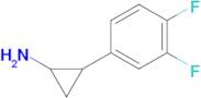 2-(3,4-Difluorophenyl)cyclopropan-1-amine