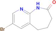 3-Bromo-5,6,7,9-tetrahydro-8H-pyrido[2,3-b]azepin-8-one