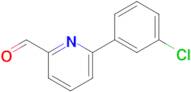 6-(3-Chlorophenyl)picolinaldehyde