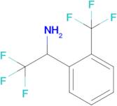 2,2,2-Trifluoro-1-(2-(trifluoromethyl)phenyl)ethan-1-amine