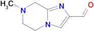 7-Methyl-5,6,7,8-tetrahydroimidazo[1,2-a]pyrazine-2-carbaldehyde