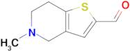 5-Methyl-4,5,6,7-tetrahydrothieno[3,2-c]pyridine-2-carbaldehyde