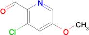 3-Chloro-5-methoxypicolinaldehyde