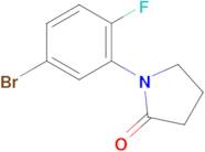 1-(5-Bromo-2-fluorophenyl)pyrrolidin-2-one