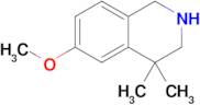 6-Methoxy-4,4-dimethyl-1,2,3,4-tetrahydroisoquinoline