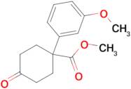 Methyl 1-(3-methoxyphenyl)-4-oxocyclohexane-1-carboxylate