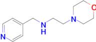 2-Morpholino-N-(pyridin-4-ylmethyl)ethan-1-amine