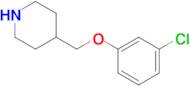 4-((3-Chlorophenoxy)methyl)piperidine