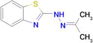 2-(2-(Propan-2-ylidene)hydrazinyl)benzo[d]thiazole