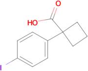 1-(4-Iodophenyl)cyclobutane-1-carboxylic acid