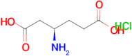 (R)-3-aminohexanedioic acid hydrochloride