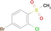 4-Bromo-2-chloro-1-(methylsulfonyl)benzene