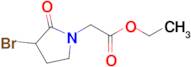 Ethyl 2-(3-bromo-2-oxopyrrolidin-1-yl)acetate