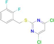 4,6-Dichloro-2-((2,3-difluorobenzyl)thio)pyrimidine