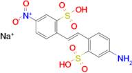 (E)-5-amino-2-(4-nitro-2-sulfostyryl)benzenesulfonic acid, sodium salt