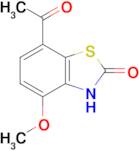 7-Acetyl-4-methoxybenzo[d]thiazol-2(3H)-one