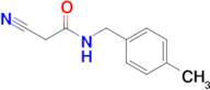 2-Cyano-N-(4-methylbenzyl)acetamide