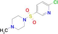 1-((6-Chloropyridin-3-yl)sulfonyl)-4-methylpiperazine