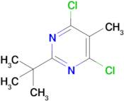 2-(Tert-butyl)-4,6-dichloro-5-methylpyrimidine