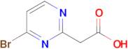 2-(4-Bromopyrimidin-2-yl)acetic acid