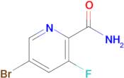 5-Bromo-3-fluoropicolinamide