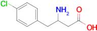 3-Amino-4-(4-chlorophenyl)butanoic acid