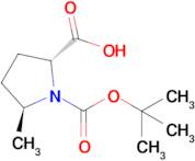 (2R,5S)-1-(tert-butoxycarbonyl)-5-methylpyrrolidine-2-carboxylic acid